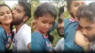 అడివి లో గర్ల్‌ఫ్రెండ్ పండు తిన్న పోర్న్