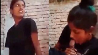 ఇంటి వెనుక ప్రేమికుడితో సెక్స్ చేస్తున్న యువ తెలుగు అమ్మాయి